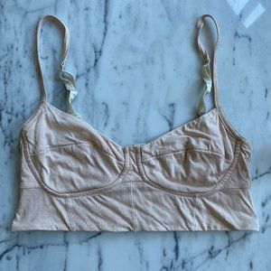 ARITZIA - WILFRED PIMA COTTON BUSTIER / BRALETTE